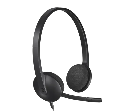 LOGITECH H340 WIRED USB HEADSET