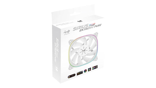 INWIN SIRIUS EXTREME PURE ASE120P WHITE ARGB FAN
