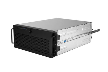 INWIN PLG SERVER CHASSIS/800W RED PSUs/8x 3.5" HOT SWAP Mini SAS Bays
