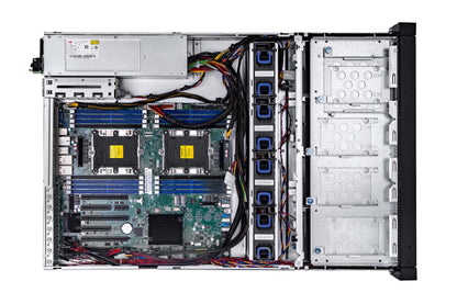 INWIN RM208 2U RACK CHASSIS/500W RED PSUs/8x3.5" HOT SWAP BAYS