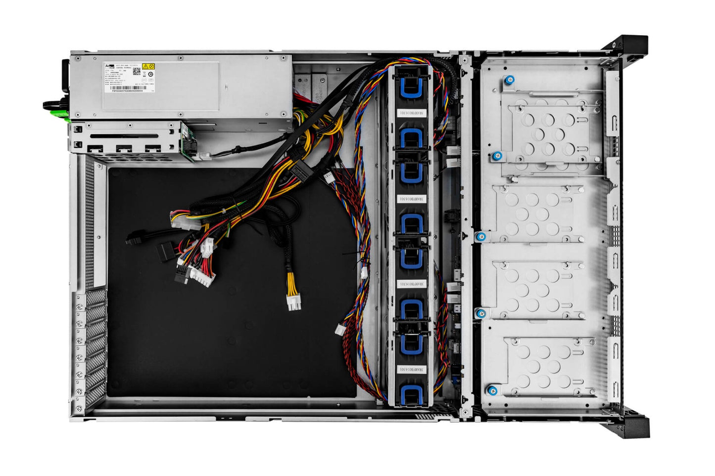 INWIN RM208 2U RACK CHASSIS/2x550W RED PSUs/8x3.5" HOT SWAP BAYS