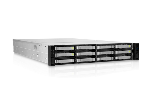 INWIN RS212 2U RACK SERVER CHASSIS/2x1200W RED PSUs/12x3.5" HOT SWAP MINI SAS HD