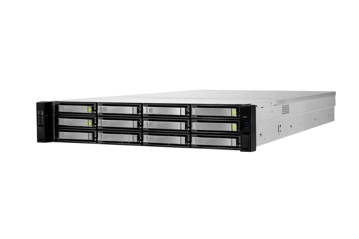 INWIN RS212 2U RACK SERVER CHASSIS/2x1200W RED PSUs/12x3.5" HOT SWAP MINI SAS HD
