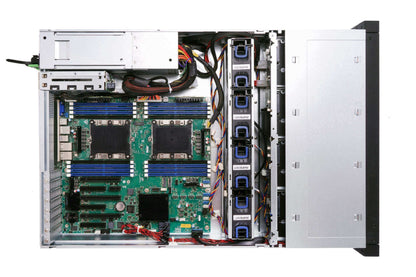 INWIN RS212 2U RACK SERVER CHASSIS/2x1200W RED PSUs/12x3.5" HOT SWAP MINI SAS HD