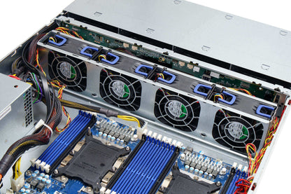 INWIN RS212 2U RACK SERVER CHASSIS/2x1200W RED PSUs/12x3.5" HOT SWAP MINI SAS HD