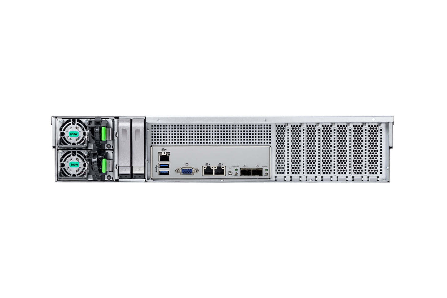 INWIN RS212 2U RACK SERVER CHASSIS/2x1200W RED PSUs/12x3.5" HOT SWAP MINI SAS HD