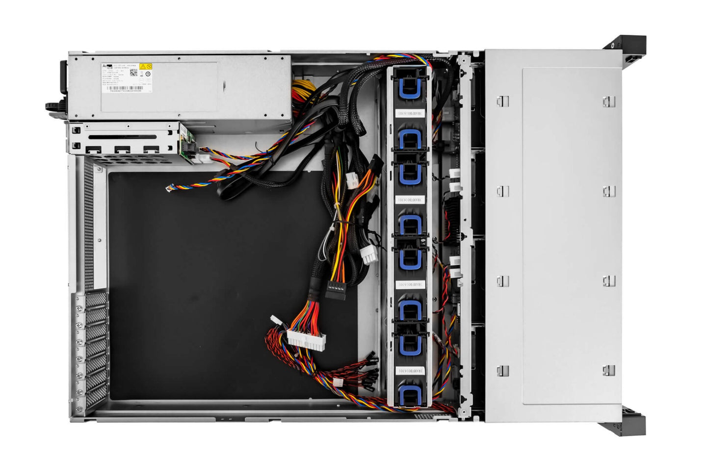 INWIN RS212 2U RACK SERVER CHASSIS/2x1200W RED PSUs/12x3.5" HOT SWAP MINI SAS HD