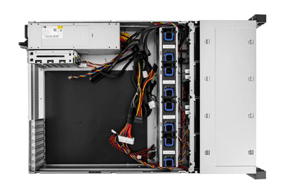 INWIN RS212 2U RACK SERVER CHASSIS/2x1200W RED PSUs/12x3.5" HOT SWAP MINI SAS HD