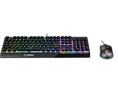 MSI VIGOR GK30 COMBO GAMING KEYBOARD & GAMING MOUSE.