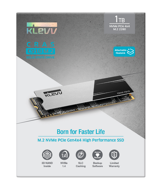2TB KLEVV CRAS C910 M.2 SSD