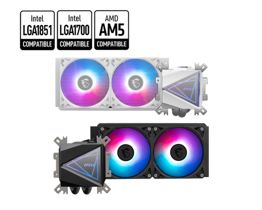 MSI MAG CORELIQUID I240 WHITE Liquid Cooler