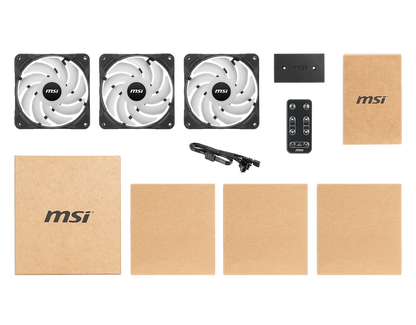MSI MAG MAX F12A-3H FANS (3 PACK+ CONTROLLER)