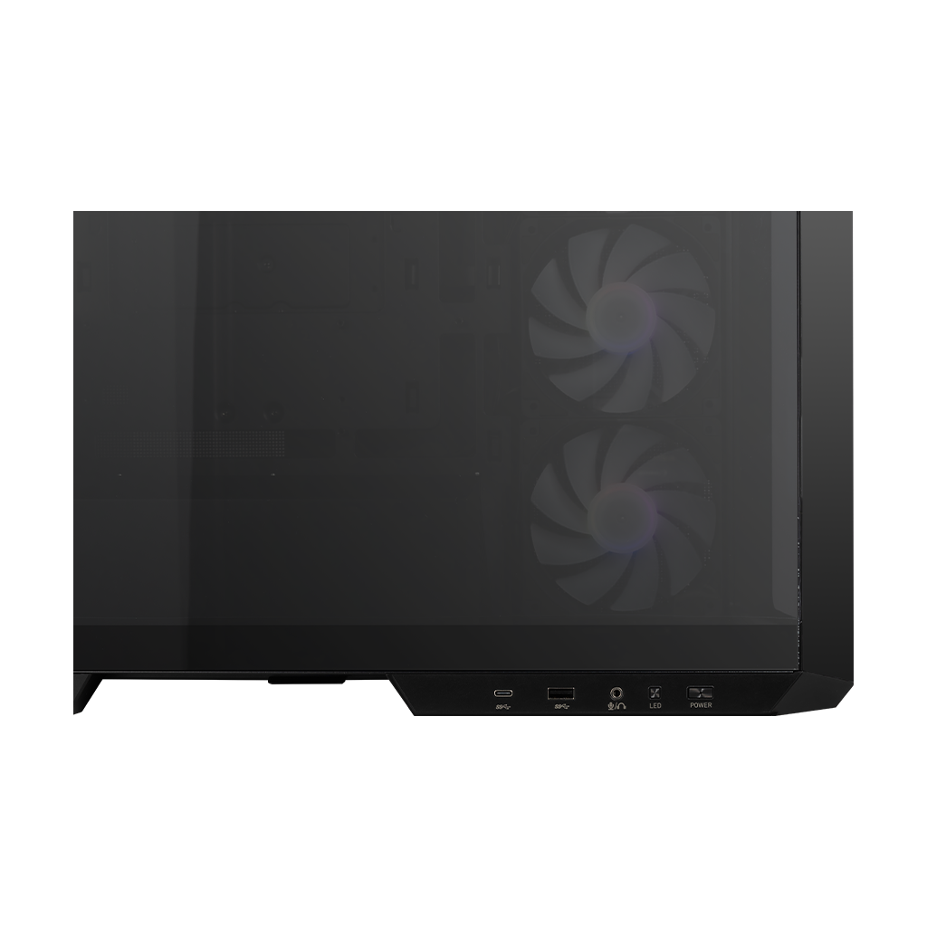 MSI MAG PANO M100R PZ BLACK GAMING CASE
