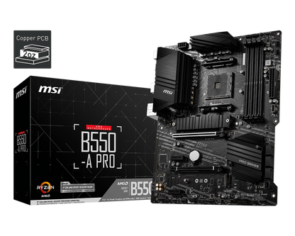 MSI B550-A PRO AM4 MOTHERBOARD