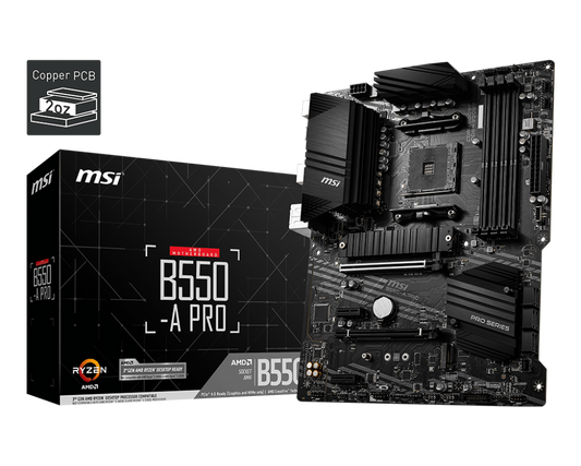 MSI B550-A PRO AM4 MOTHERBOARD