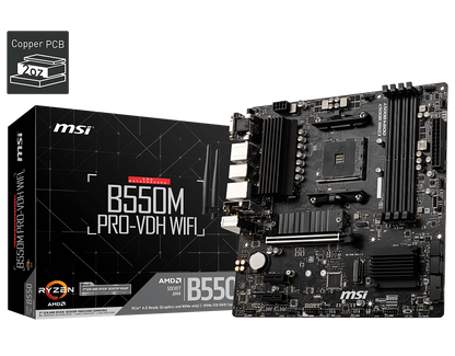 MSI B550M PRO-VDH WIFI MOTHERBOARD