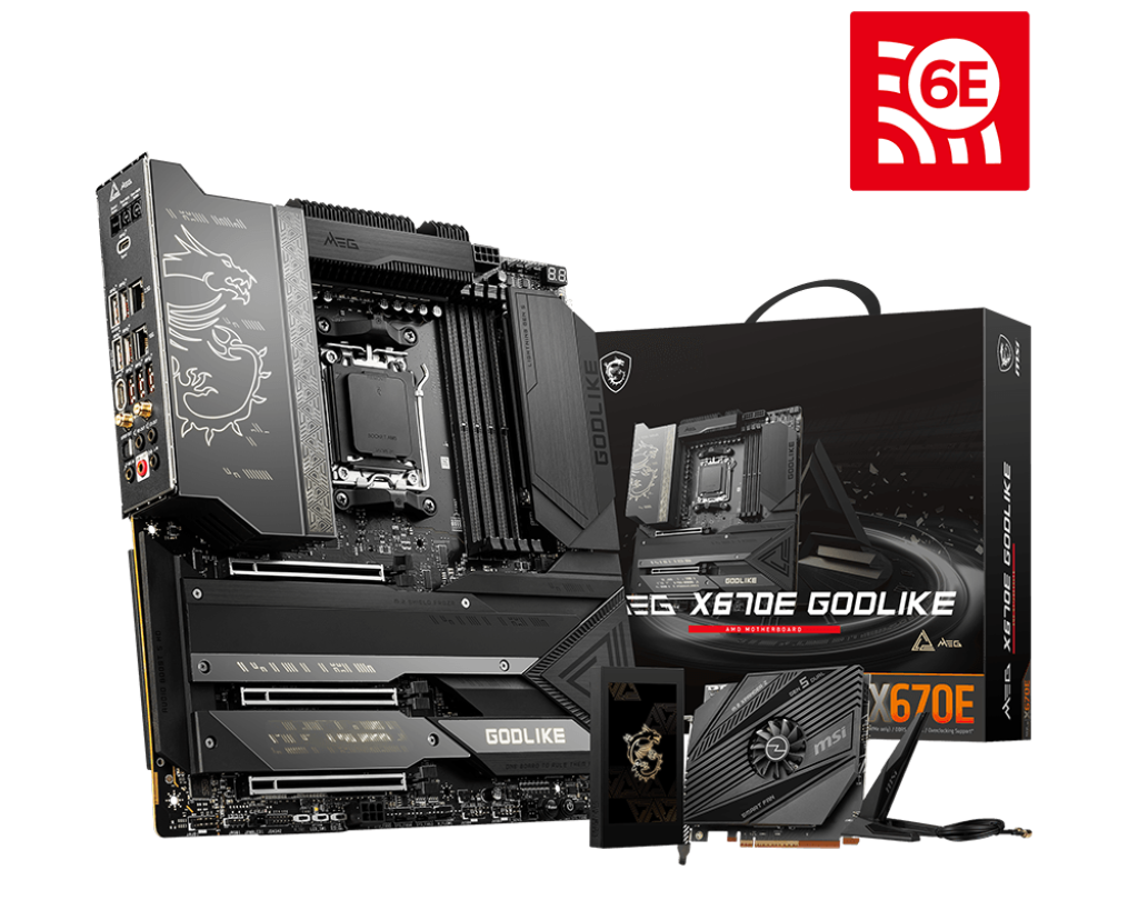MSI MEG X670E GODLIKE MOTHERBOARD