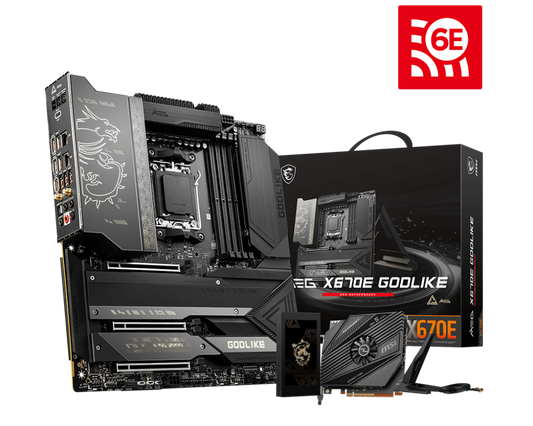 MSI MEG X670E GODLIKE MOTHERBOARD