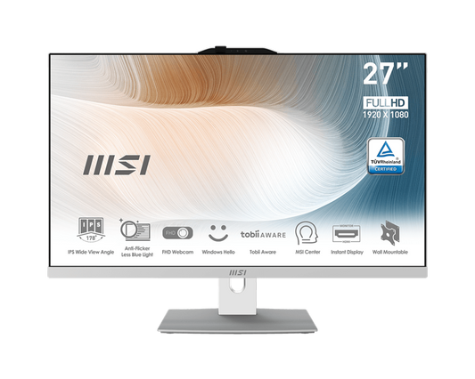 27" MSI Modern AIO (Model AM272P 12M-1050AU)