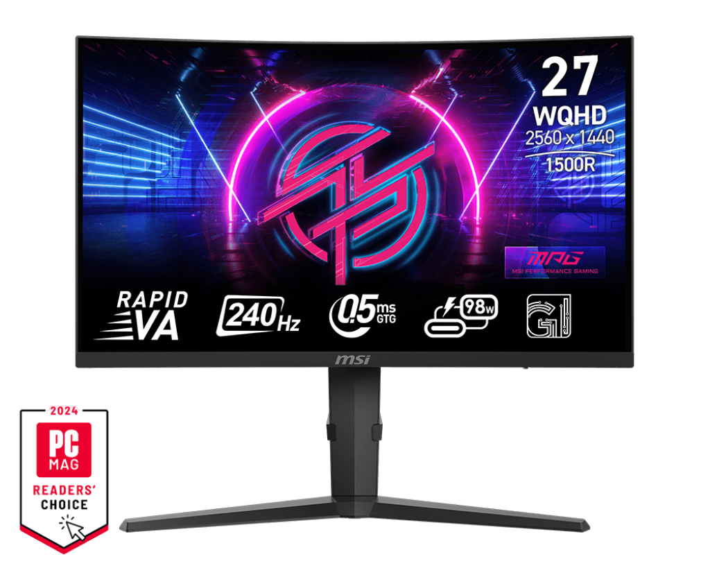27" MSI MPG 275CQRXF (WQHD) GAMING MONITOR