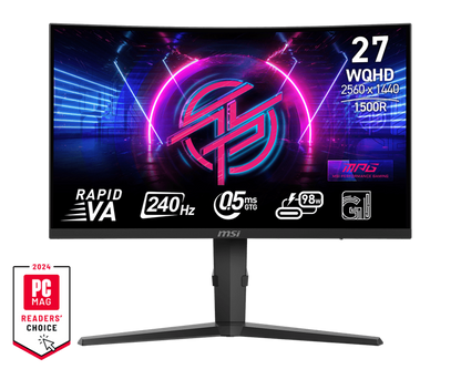 27" MSI MPG 275CQRXF (WQHD) GAMING MONITOR