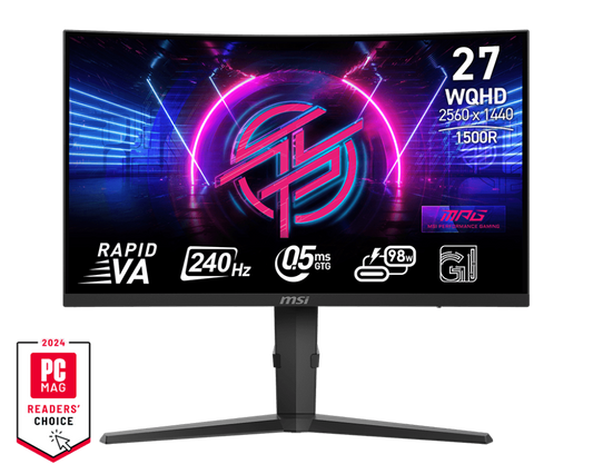 27" MSI MPG 275CQRXF (WQHD) GAMING MONITOR
