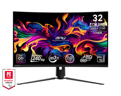 32" MSI MPG 321CURX QD-OLED (4K UHD) GAMING MONITOR