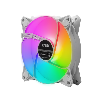 MSI MPG F120 ARGB WHITE FAN (2 PACK)