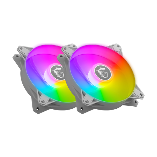 MSI MPG F120 ARGB WHITE FAN (2 PACK)