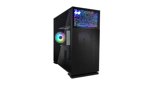 INWIN N127 BLACK GAMING CASE (NEBULA PANEL)