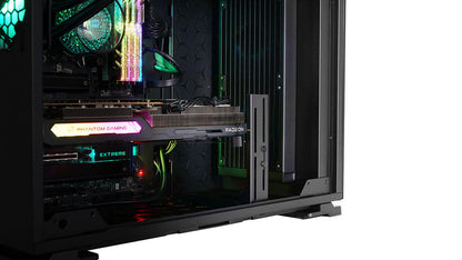 INWIN N127 BLACK GAMING CASE (NEBULA PANEL)