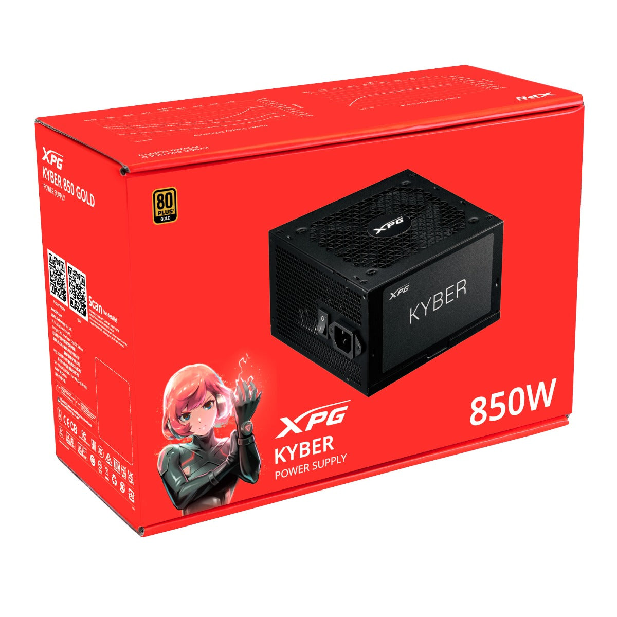 850W ADATA XPG KYBER POWER SUPPLY