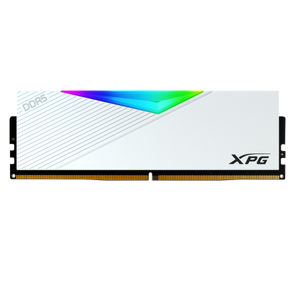 32GB KIT (7200MHz) ADATA XPG LANCER GAMING MEMORY WHITE/RGB