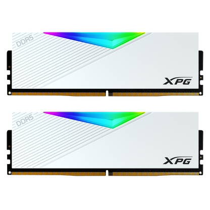 32GB KIT (7200MHz) ADATA XPG LANCER GAMING MEMORY WHITE/RGB