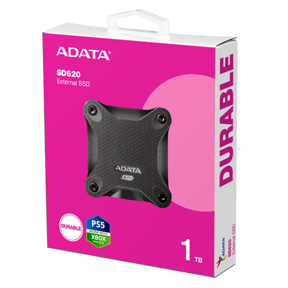 1TB ADATA SD620 PORTABLE SSD BLACK