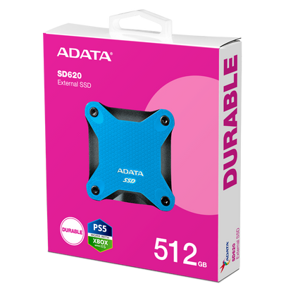 512GB ADATA SD620 PORTABLE SSD BLUE