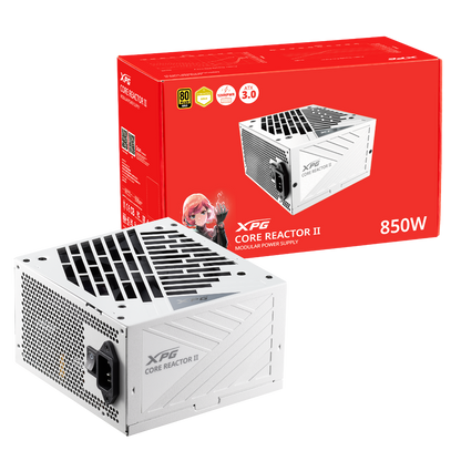 850W ADATA XPG CORE REACTOR II WHITE POWER SUPPLY