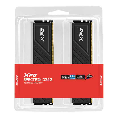 32GB KIT (3200MHz) ADATA XPG D35G GAMING MEMORY BLACK/RGB