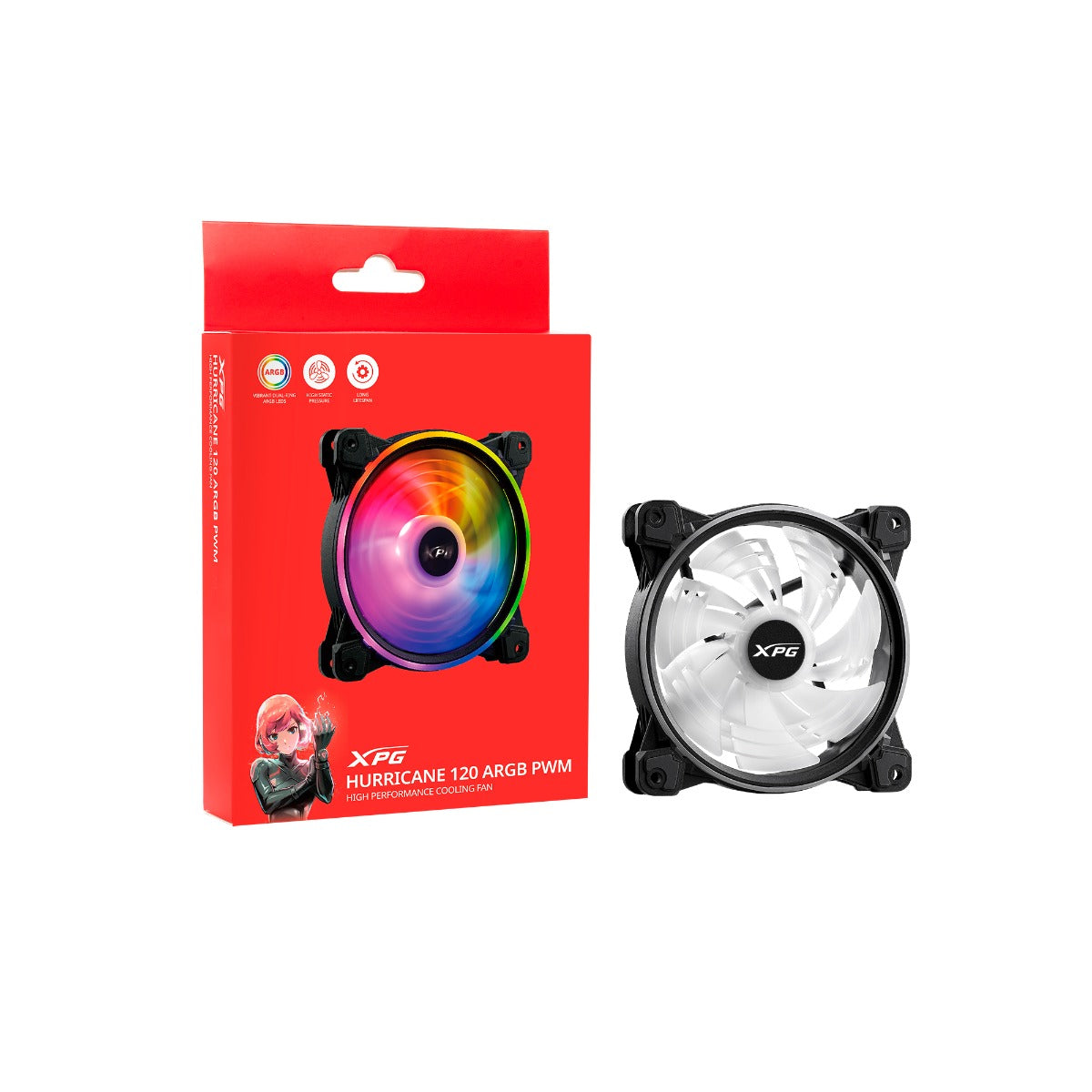 ADATA XPG HURRICANE 120 ARGB PWM FAN