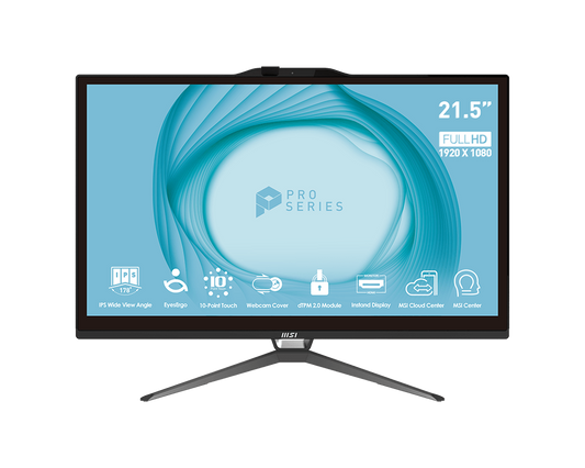 22" MSI Pro AIO Touch (Model AP222T 13M-025AU)