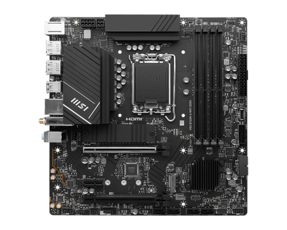 MSI PRO B760M-A WIFI DDR4 MOTHERBOARD