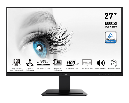 27" MSI PRO MP273A (FHD) MONITOR