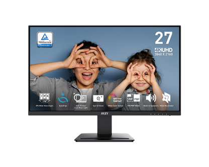 27" MSI PRO MP273U (4K UHD) MONITOR