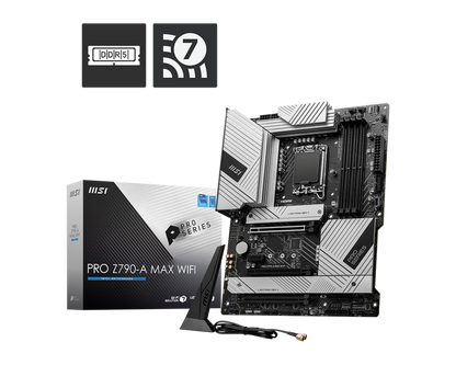 MSI PRO Z790-A MAX WIFI WHITE MOTHERBOARD