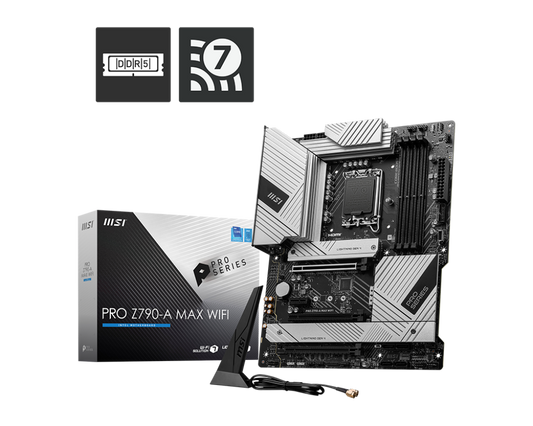 MSI PRO Z790-A MAX WIFI WHITE MOTHERBOARD