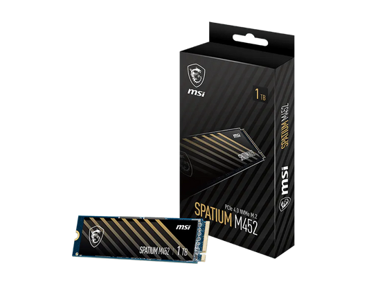 1TB MSI SPATIUM M452 M.2 SSD