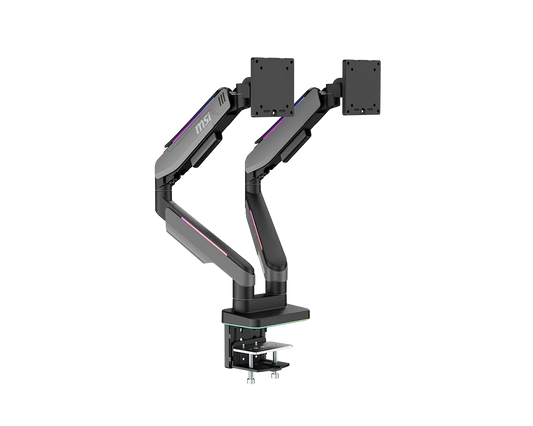 MSI MPG MT201DRG CLAMP/GROMMET MOUNT DUAL MONITOR STAND