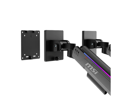MSI MPG MT201DRG CLAMP/GROMMET MOUNT DUAL MONITOR STAND