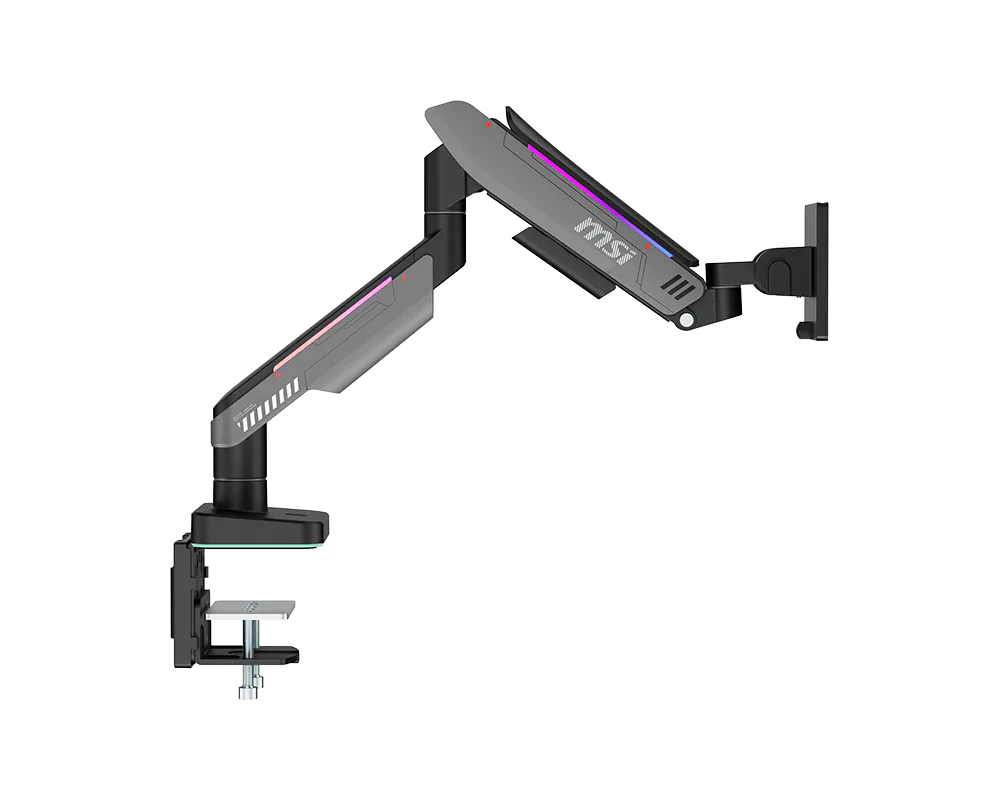MSI MPG MT201RG CLAMP/GROMMET MOUNT SINGLE MONITOR STAND