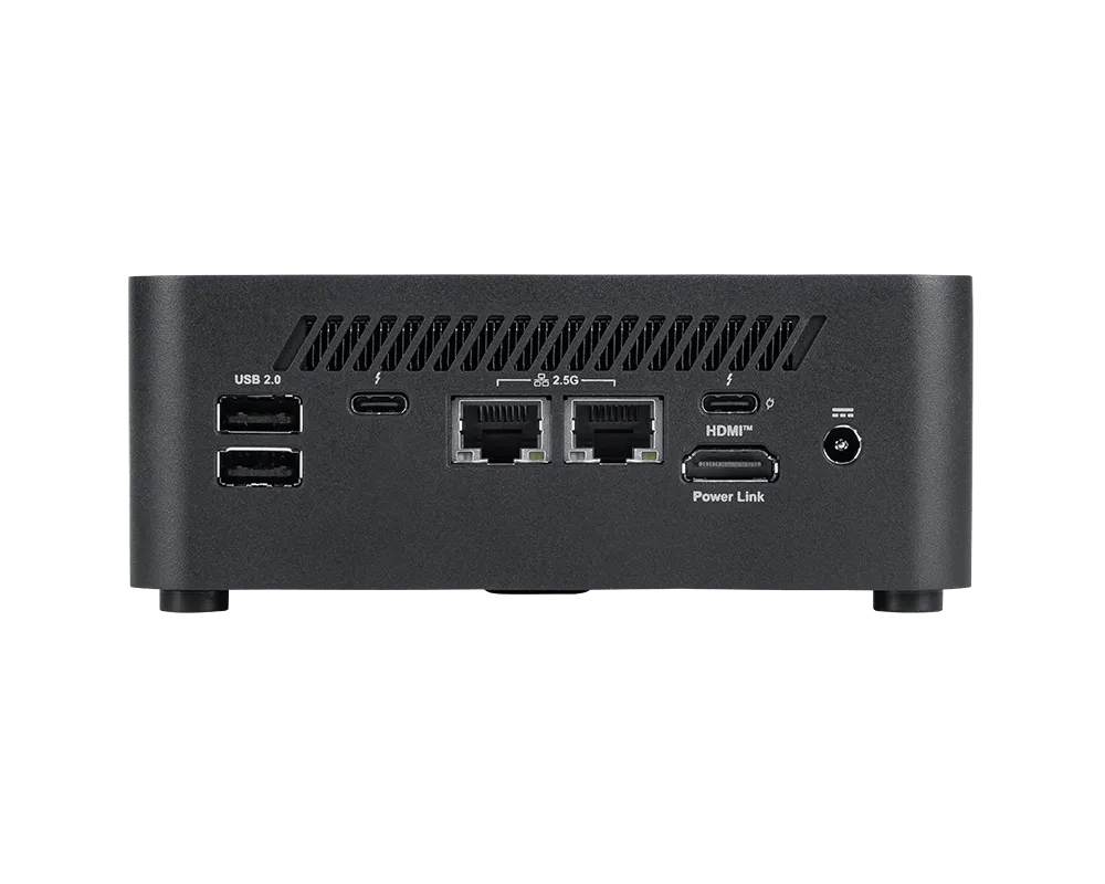 MSI Cubi NUC AI+ 2MG Copilot+ Barebone (Model Cubi NUC AI+ 2MG-017BAU)